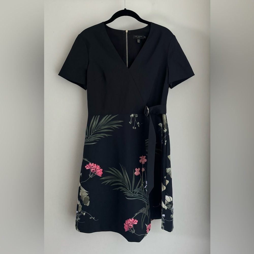 Ted Baker Tropical Short Sleeve Dress